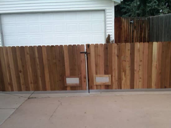 residential Wood Fence Installation in Centennial Colorado